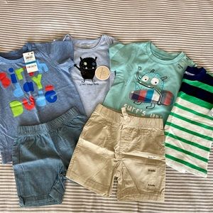 NWT First Impressions & Carter 24M Outfit Lot 6 pieces
